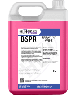 Spray & Wipe Hard Surface Bactericidal Cleaner 5L