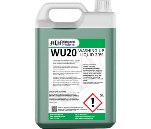 20% Concentration Washing Up Liquid